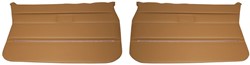 Deurpaneel set links + rechts voorzijde  beige Volvo 244/245 000397-000398