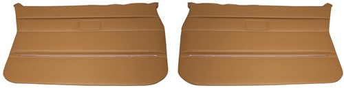 Ensemble de panneaux de porte avant gauche et droit beige Volvo 244/245 000397-000398