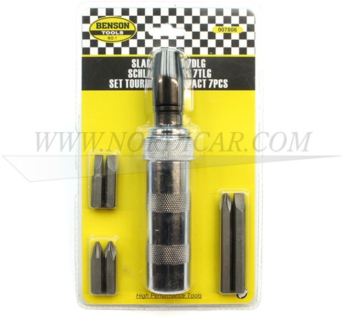 Impact screwdriver set 7 pcs IB-7806