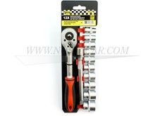 Socket set 3/8 inch 12 pieces IB-8608-2