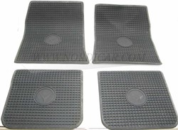 Jeu de tapis de sol – caoutchouc – Noir Volvo Amazon 277216