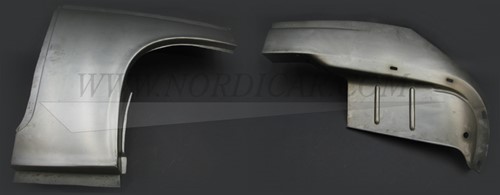 Aile arrière – tôle de réparation- gauche ( 2 pièce) Volvo 444 544 carrosserie444 659731