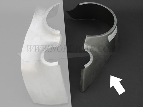 Fender front left Volvo 1800 om koplamp en RAW 664371