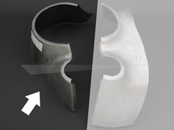 Fender front right Volvo 1800 om koplamp en RAW 664372