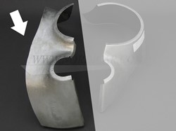 Reparturblech Frontschürze- Links Volvo 1800 om koplamp en RAW 664373