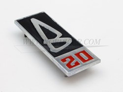 Emblem B20 Volvo Ama P1800 140 673702