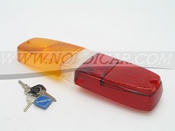 Achterlicht glas L Volvo 145 245 vroeg 683520