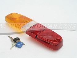 Achterlicht glas R Volvo 145 245 vroeg 683521