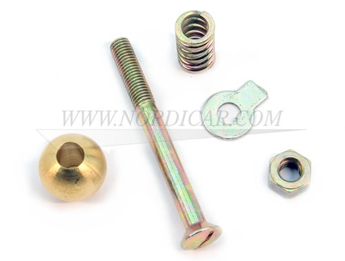 Bolt, Door hinge for Bootlid complete Volvo 445 P210 Duett