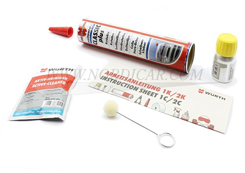 Voorruit lijm set: WuRTH Ultimate Volvo 140 164 71- 240 260 1161785-2