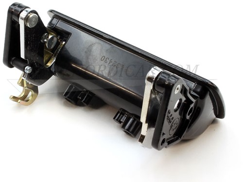 Door handle- Left Front/Rear Volvo 142 144 145 164 72- 240 260 zwart/chr 1202430-2