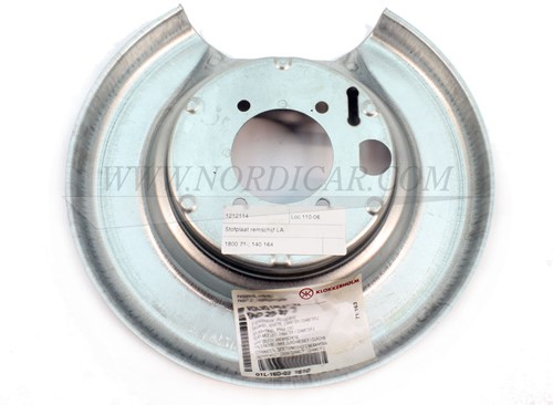 Spritzblech Bremsscheibe Hinterachse- links Volvo 1800 71-73, 142 144 145 164 1212114