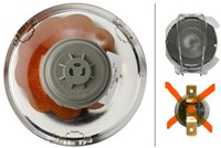 Phare avant H4 Hella Volvo 444 445 544 210 Amazon 1800 140 18cm 1212963-3