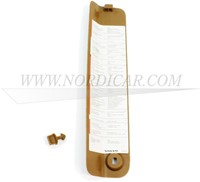 Deckel Sicherungshalter- beige mit Clip Volvo 240 260 1979-1993 1225915-2