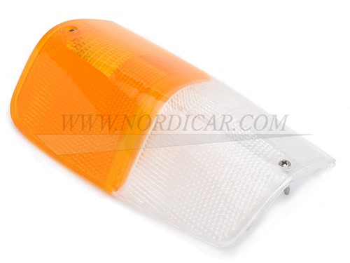 Richtingaanwijzer glas Links oranje Hella USA Volvo 240 -81 1234140