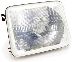 Headlamp- Left- rectangular Volvo 240 -81 1235679