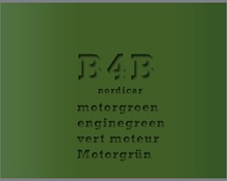 Motorlack grün 0,2 Liter Volvo 444 445 B4b 12412