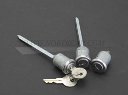 Jeu de serrures, verrouillage (barillets)  Volvo 444 544 (LV + RV + A) 94707