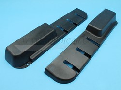 Door pocket set black Front Left and Front Right Volvo 240 260 1978-1993 1264288-1264289