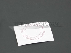 Sticker expansion tank cap Volvo Amazon 1800 69-73 142 144 145 164 127