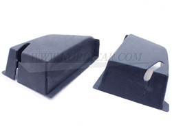 Ceinture de sécurté rtractable- casquette- arrière- bleu (Gauch et roit) Volvo 242 244 264 1294744 1294745