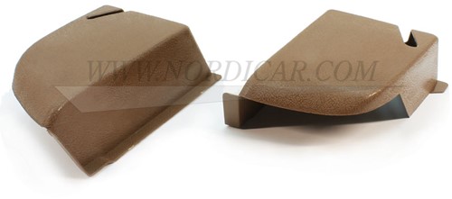 Sicherheitsgurte Haube hinten- braun (Links/Rechts) Volvo 242 244 264 1294750-2