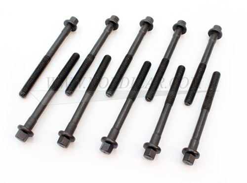 Boulon de culasse de cylindre- jeu 10 pièces: Elring Volvo 240 740 940 B19/B21/B200/B230 1306341