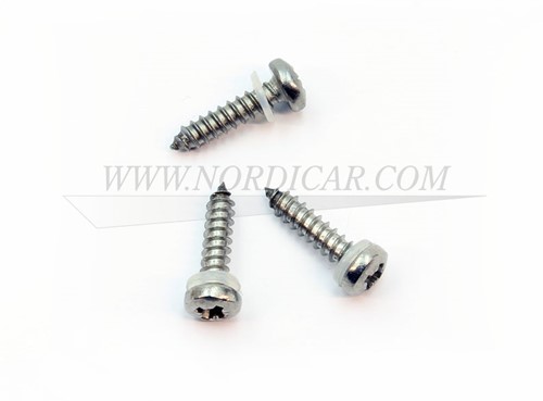 Screw set, Lens Indicator, 3 pieces Volvo 240 260 1981-1993 1307518
