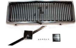 Grille de radiateur Noir/Chromé avec Emblème Volvo 240 1986-1993 1312656