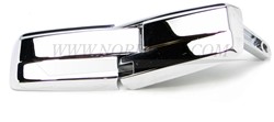 Luggage compartment lid: hinge- Right- chrome Volvo 145 245 chroom 1315551