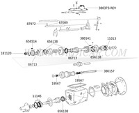 Naaldlager secundaire as: 19.65 x 2.45mm Volvo 544 210 Ama 1800S E ES 140 M40 M41 19567-3