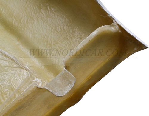 Aile avant - droite - polyester Volvo 142 144 145 69-74 1382264-3