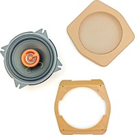 Ensemble de haut-parleurs 2 pièces pour porte avant HT-204 beige Volvo 240 260 1384636-2