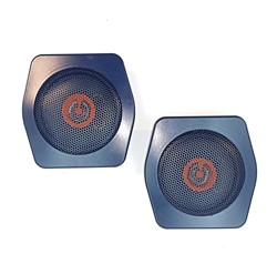 Ensemble de haut-parleurs 2 pièces pour porte avant HT-204 bleu Volvo 240 260 1384636