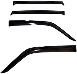 winddeflector set voor en achter portieren Volvo 144 145 164 244 245 264 265 14021216