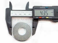 Bras de suspension - Rondelle - Inférieur Volvo 544 210 Amazon P1800 Oud type 18702-2