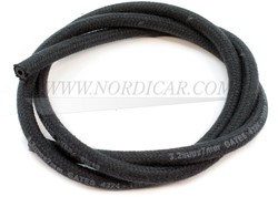 Vacuumslang (per meter) Volvo Benzineslang 3.2mm met textiel mantel 192055