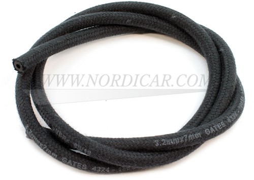 Vacuumslang (per meter) Volvo Benzineslang 3.2mm met textiel mantel 192055