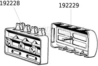 Zekeringkast gebruikt Volvo 544 210 Ama 192228-2