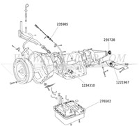 Joint de queue- vitesse automatique  Volvo Amazon P1800 140 164 240 260 740 760 940 960 BW35 AW55 AW71 235728-2
