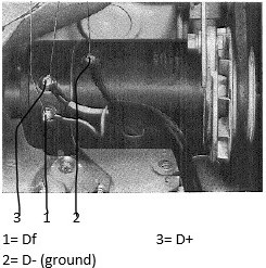 Régulateur d'alternateur 12V Volvo 544 210 Ama P1800 238640-3