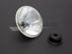 Scheinwerfer H4 (konvexen Glas) Volvo 444 445 544 210 Amazon 1800 140 18cm 238775