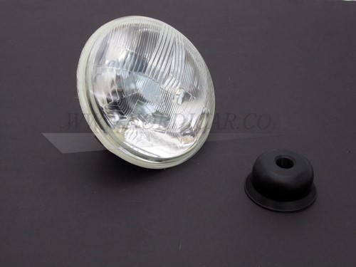 Scheinwerfereinheit H4 - konvexes Glas - mit Standlicht Volvo 444 445 544 210 Amazon 1800 140 18cm 241068