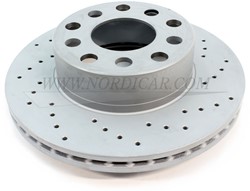 Remschijf Voor 262mm geventileerd Sport Volvo Amazon P1800S 1960-1969 552005