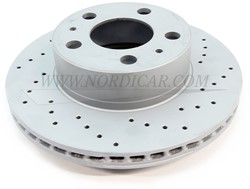 Bremsscheibe Vorderachse Innenbelüftet Sport 263mm Volvo P1800E ES 240 260 552006