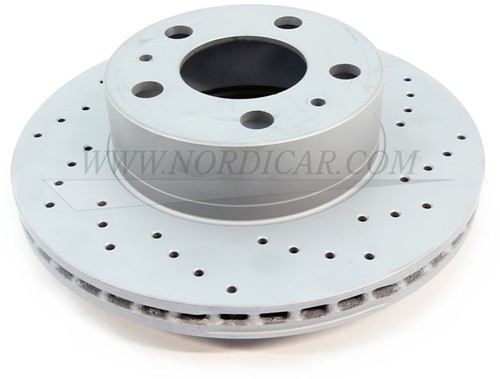 Bremsscheibe Vorderachse Innenbelüftet Sport 263mm Volvo P1800E ES 240 260 552006