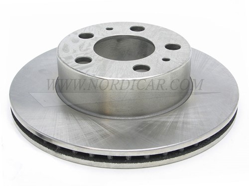 Disque de frein avant, ventilé Volvo 240 260 1975-1993 Girling 270739