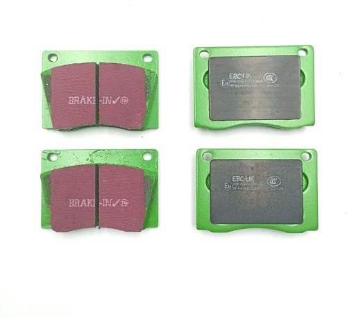 Brake pad set -Front axle EBC Greenstuff Volvo Amazon P1800S -1968 enkel remsysteem 270987