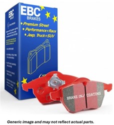 Brake pad set -Rear axle EBC Redstuff Volvo P1800 ('70-) 140 164 240 260 270164