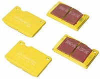 Kit de plaquettes de frein avant EBC Yellowstuff Volvo Amazon P1800 (69-) 140 164 240 260 271739